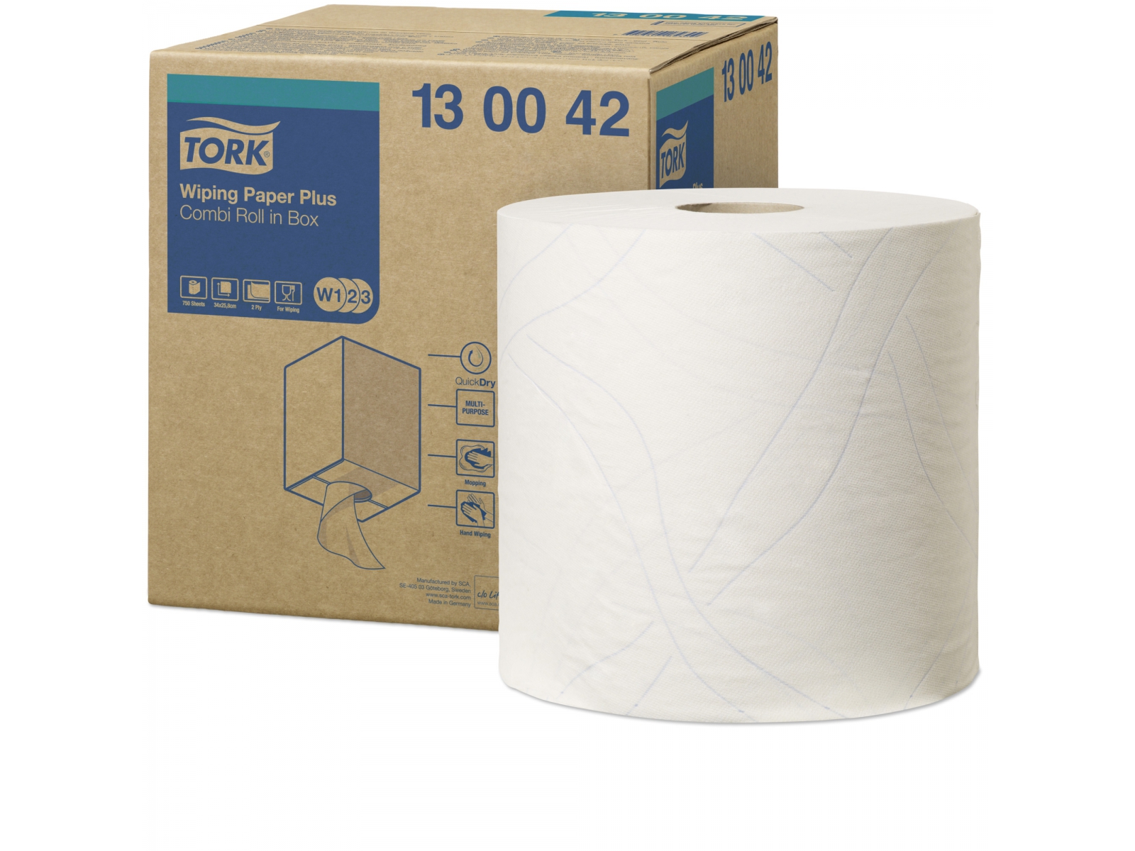 Czyściwo x1 Tork 130042 QD Premium 2W 255mb